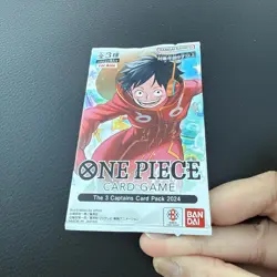 One Piece Promo Card The 3 Captains Card Pack 2024, Asia Sealed - Image 2