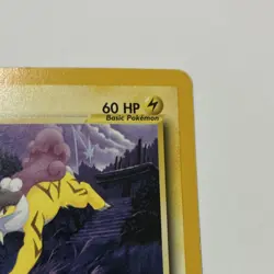 Pokemon 2 Card Lot Raikou Neo Revelation 22/64 & HOLO Raichu Base Set 14/62 READ - Image 5