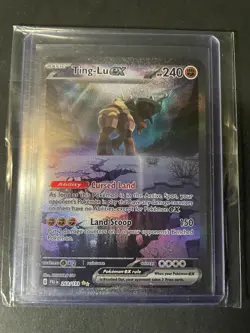 Pokemon TCG Ting-Lu EX Scarlet & Violet Paldea Evolved Card 263/193 NM Condition - Image 1