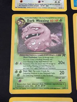 Vintage Holo Rare Pokemon Cards WOTC 1999/2000 - Base Set 2, Fossil Jungle MP/HP - Image 5