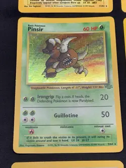 Vintage Holo Rare Pokemon Card Lot WOTC 1999 - Base Set, Jungle, Fossil - MP/HP - Image 5