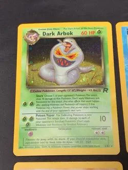 Vintage Pokemon Cards Rare Holo Lot WOTC MP/HP Hitmonlee, Hitmonchan, Hitmontop - Image 2