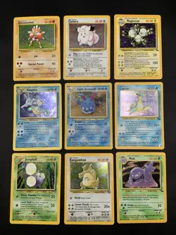 Vintage Pokemon Holo Rare Card Lot - WOTC Era Only Collection - 1999/2000 MP/HP - Image 1