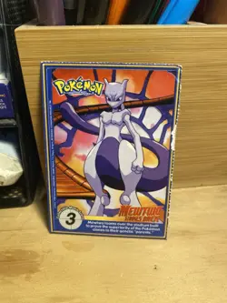 Mewtwo Strikes Back Pokemon Burger King Collectible Movie Scene 3 Trading Card - Image 1