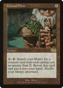 MTG Citanul Flute - Urza's Saga #289 - Image 1