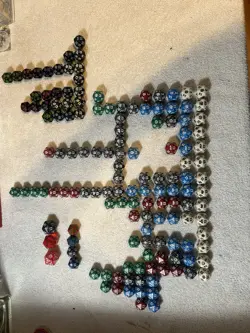 mtg d20 spindown dice lot 143 Die Plus 3 Oversized - Image 1