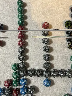 mtg d20 spindown dice lot 143 Die Plus 3 Oversized - Image 5