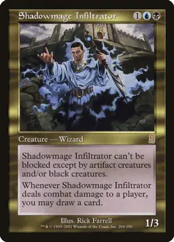 MTG Shadowmage Infiltrator - Odyssey #294 - Image 1