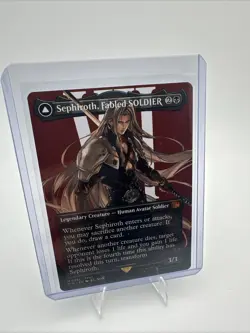 Sephiroth, Fabled SOLDIER (0382) (Borderless) Final Fantasy Regular - Image 1