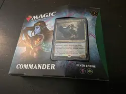 MTG MAGIC KALDHEIM COMMANDER ELVEN EMPIRE LATHRIL DECK SEALED FREE PRIORITY SHIP - Image 1