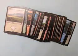 MTG Lot Of (44) Basic Land Lord Of The Rings - See Photos And Description - Image 1