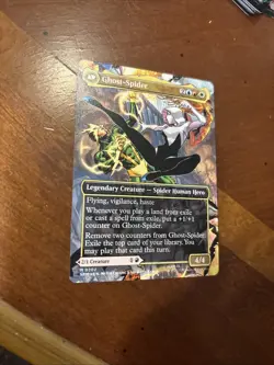 MTG Gwen Stacy/Ghost Spider Borderless Marvel's Spider-Man NM ENG NonHolo M 0202 - Image 2