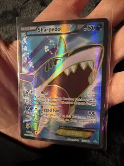 Pokemon TCG Sharpedo EX Full Art Holo Card 152/160 XY-Primal Clash - Image 3