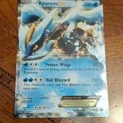 Pokemon TCG Kyurem EX 44/113 Legendary Treasures Basic 180HP Ultra Rare Holo - Image 1