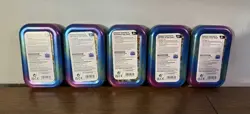 Pokemon Prismatic Evolutions Mini Tin Lot Of 5 Empty Tins - Image 2