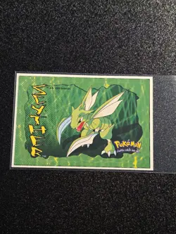 Vintage 1999 **SCYTHER**Pokemon A & A Global Industries Vendings Sticker MINT - Image 1
