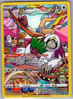 Oranguru TG12/TG30 SWSH09: Brilliant Stars Trainer Gallery - Pokemon Card - NM - Image 1