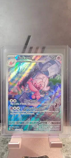 2023 Pokemon TCG Tinkatuff 217/193 Paldea Evolved Illustration Rare - Image 1