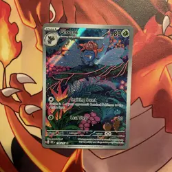 Gloom 198/197 Illustration Rare Holo NM Pokemon TCG SV03: Obsidian Flames IR AR - Image 5