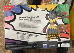 Pokemon Ascended Heroes: Mega Lucario Premium Poster Collection IN HAND ✅ - Image 2