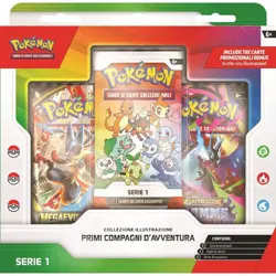 Pokemon Collezione illustrazione Primi compagni d’avventura - ITA - Image 1
