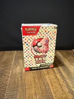 Pokemon TCG Scarlet & Violet 151 Booster Bundle Sealed New (6 packs) - Image 1