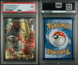 2015 Pokemon XY Primal Clash Groudon EX 150/160 Full Art Ultra Rare PSA 9 MINT - Image 2