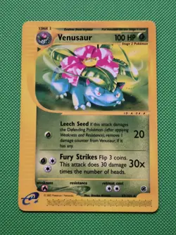 Pokemon TCG Venusaur 067/165 Expedition Base Set Non Holo NM - Image 1