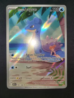 Pokemon TCG Misty's Lapras Destined Rivals 194/182 - Image 2