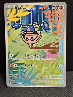 Pokemon TCG Hitmontop 240/217 ASC: Illustration Rare Full Art Basic Holo 100HP - Image 2