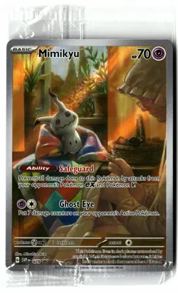 (6) Mimikyu 075 Black Star Promo Scarlet & Violet Pokemon TCG New Sealed - Image 4