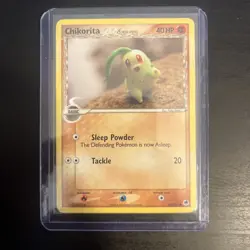 Chikorita (Delta Species) 44/101 - Dragon Frontiers Pokemon TCG 2006 - LP - Image 5