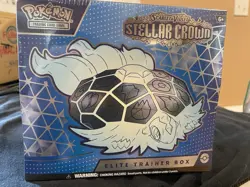 Pokemon TCG: Stellar Crown ETB (Elite Trainer Box) - Factory Sealed - Image 1