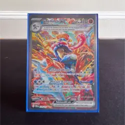 Pokemon Greninja ex 214/167 SV06 Twilight Masquerade Special Illustration Rare - Image 1