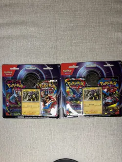 Lot of 2 — Pokemon TCG Raikou 2 Pack Blister Mega Evolution & Phantasmal Flames - Image 1