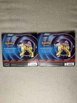 Lot of 2 — Pokemon TCG Raikou 2 Pack Blister Mega Evolution & Phantasmal Flames - Image 2