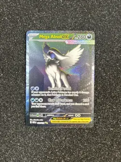 Pokemon Mega Absol ex 180/132 Me01: Mega Evolution Holo NM 🤩 - Image 1