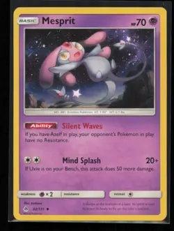 Mesprit 42/131 Pokemon Forbidden Light Uncommon Near Mint - Image 1