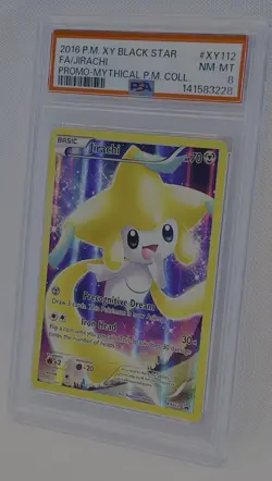 Jirachi #XY112 XY Holo PROMO MYTHICAL Pokemon COLLECTION PSA 8 - Image 3