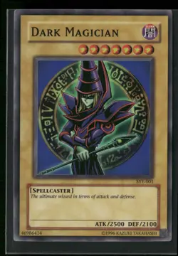 Dark Magician SYE-001 Super Rare Starter Deck: Yugi Evolution Yu-Gi-Oh HP - Image 1
