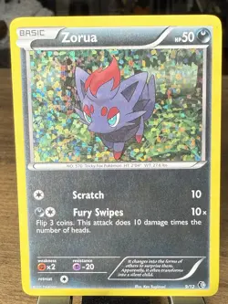 Pokemon Zorua 009/012 McDonald's 2011 Promo Holo English - NM - Image 1