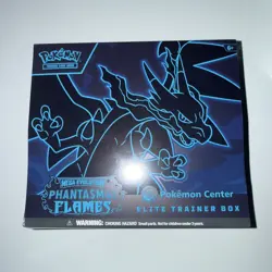 Pokemon TCG Phantasmal Flames Elite Trainer Box – Sealed ETB - Image 1