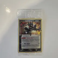 Pokemon Greninja Gold Star SWSH144 Promo Sealed Celebrations Pack NM - Image 1