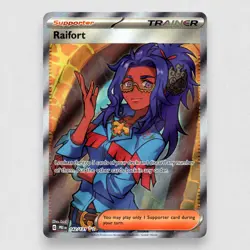 Raifort 142/131 SV: Prismatic Evolutions Holo Ultra Rare Pokemon TCG NM - Image 1