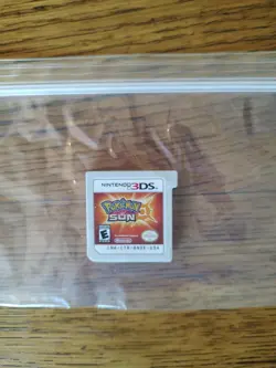 Pokemon Sun Nintendo 3DS cartridge, 2016 - TESTED WORKS - Image 1
