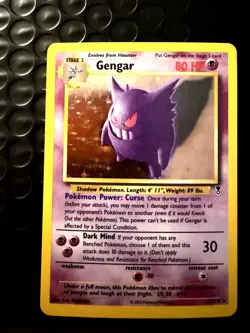 Dark Charizard 4/82 + Gengar 11/110 Holo Lot WOTC Vintage Pokemon TCG - Image 4
