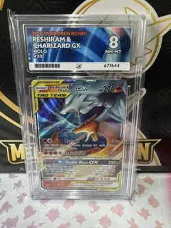 Pokemon Reshiram & Charizard GX 20/214 Holo Unbroken Bonds ACE 8 - Image 1