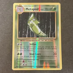 Metapod 4/108 XY: Evolutions Reverse Holo Pokemon TCG NM/LP - Image 1