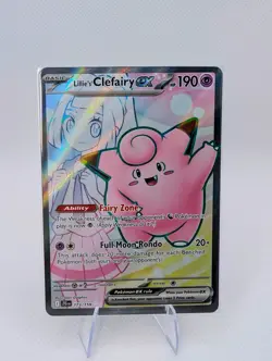 Pokemon - Lillie's Clefairy ex - 173/159 - JTG Journey Together - Full Art - Image 1