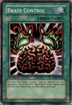 Brain Control - Super Rare 1st Edition TLM-EN038 - HP - YuGiOh - Image 1